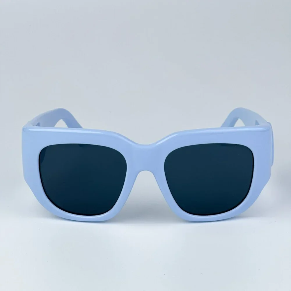 Gucci GG1545S 004 BRAND NEW Sunglasses Light Blue Women Square